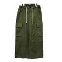 yÁzAUBETT@MELANGE WOOL GABARDINE CARGO PANTS 22-01-034 J[L TCYF3 y060424ziI[xbgj