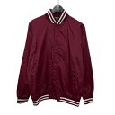 【中古】GOOD DESIGN SHOP COMME des GARCONS ロゴプリントブルゾン ボルドー サイズ：M 【070424】（グッドデザインショップ コムデギャルソン）