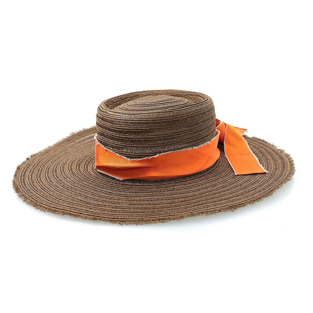 yÁzChapeaudfO@wv^Rbgnbg Fringe Braid Canotier uE TCYF57D5cm y070424ziV|[hI[j