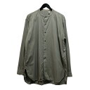 yÁzKAPTAIN SUNSHINE@22AW Garment Dyed Stand Collar Shirts X^hJ[Vc uE TCYF38 y080424ziLveTVCj