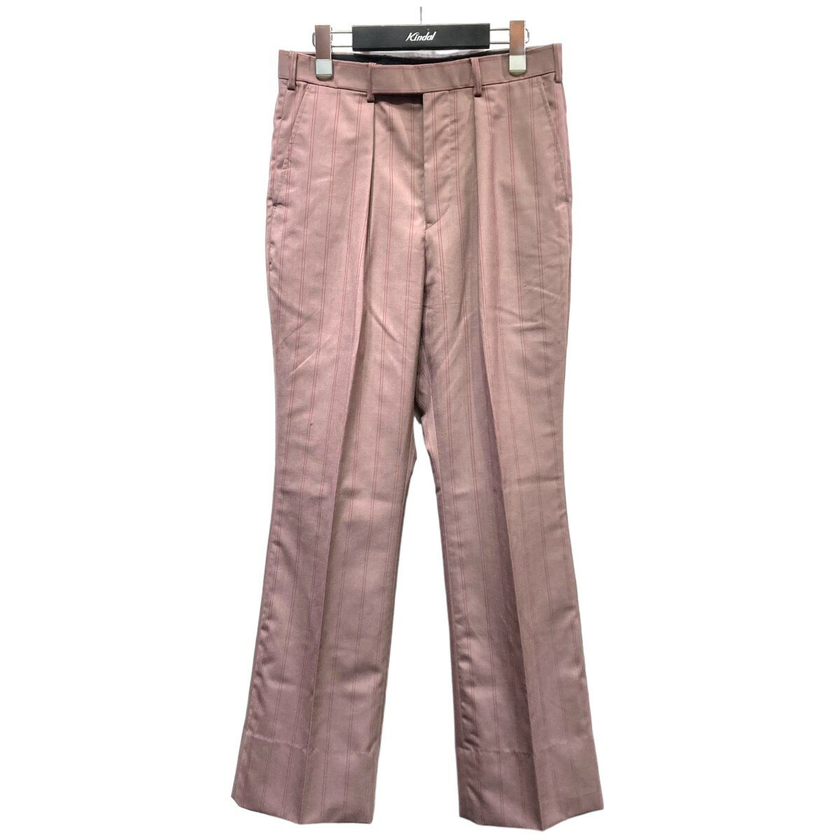 【中古】LITTLEBIG　Tucked Flare Trousers　フレアスラックス　LB221-PT05 ピンク サイズ：44 【090424】（リトルビッグ）