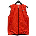 【中古】THE NORTH FACEAglow DW Light Jacket 中綿ベスト レッド サイズ:M【価格見直し】