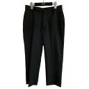 【中古】Rick Owens　20SS クロップドスラックス ブラック サイズ：IT38 【110424】（リックオウエンス）