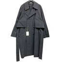 【中古】ARTS＆SCIENCE　22AW Separate trench coatウォッシュ加工トレンチコート ネイビー サイズ：2 【100424】（アーツアンドサイエンス）