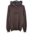 【中古】WACKO MARIA　MIDDLE WEIGHT PULLOVER HOODED SWEAT SHIRT (TYPE-2) ブラウン サイズ：M 【110424】（ワコマリア）