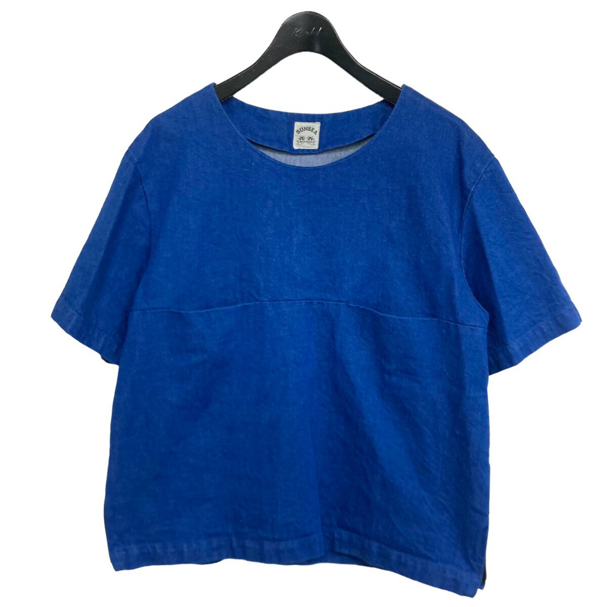 SUNSEA　2013SS サイドジップデニムTシャツ SNS 13S20 インディゴ サイズ：2 （サンシー）