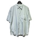 yÁzGraphpaper@23SS^Broad Stripe S^S Overshirt Vc zCg~O[ TCYFF y140424ziOty[p[j