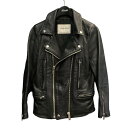 【中古】UNDERCOVER 2013AW ダブルライダースジャケット L8201 ブラック サイズ：1 【140424】（アンダーカバー）