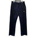 Needles　22AW TRACK PANT POLY JQ　トラックパンツ LQ474 パープル×ブラック サイズ：M （ニードルス）