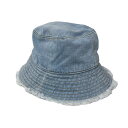 【中古】UNUSED ｢12．5oz Denim Hat｣ デニムバケットハット インディゴ サイズ：0 【150424】（アンユーズド）