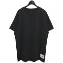 【中古】JIL SANDER+　裾パッチTシャツ JPUU706530 ブラック サイズ：XL 【160424】（ジルサンダープラス）