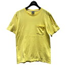 【中古】NUMBER(N)INE QUADROPHENIA 胸ポケット Tシャツ イエロー サイズ：2 【160424】（ナンバーナイン）