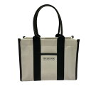 【中古】BALENCIAGAHARDWAM 2WAY トートバッグ 371402 9260 R 527277 ホワイト×ブラック【価格見直し】(4)