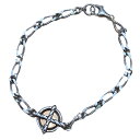 【中古】STAR JEWELRY ｢MARINE CHAIN BRACELET｣ 羅針盤モチーフチェーンネックレス シルバー 【180424】（スタージュエリー）