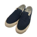 【中古】VISVIM ｢WMV SKAGWAY SLIP-ON PATTEN｣スリッポンスニーカー ネイビー サイズ：10．5 【180424】（ビズビム）