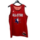 【中古】JORDAN×NBA ALL STAR 2022ゲームシャツ レッド サイズ：L 【190424】（ジョーダン×エヌビーエー）