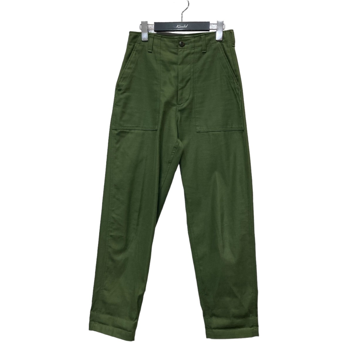 【中古】THE SHINZONE　｢BAKER PANTS｣ベイカーパンツ 15AMSPA18 グリーン サイズ：34 【190424】（シンゾーン）