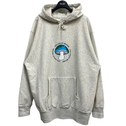 【中古】CHALLENGER　24SS SHROOM HOODIEフーディパーカー グレー サイズ：L 【200424】（チャレンジャー）