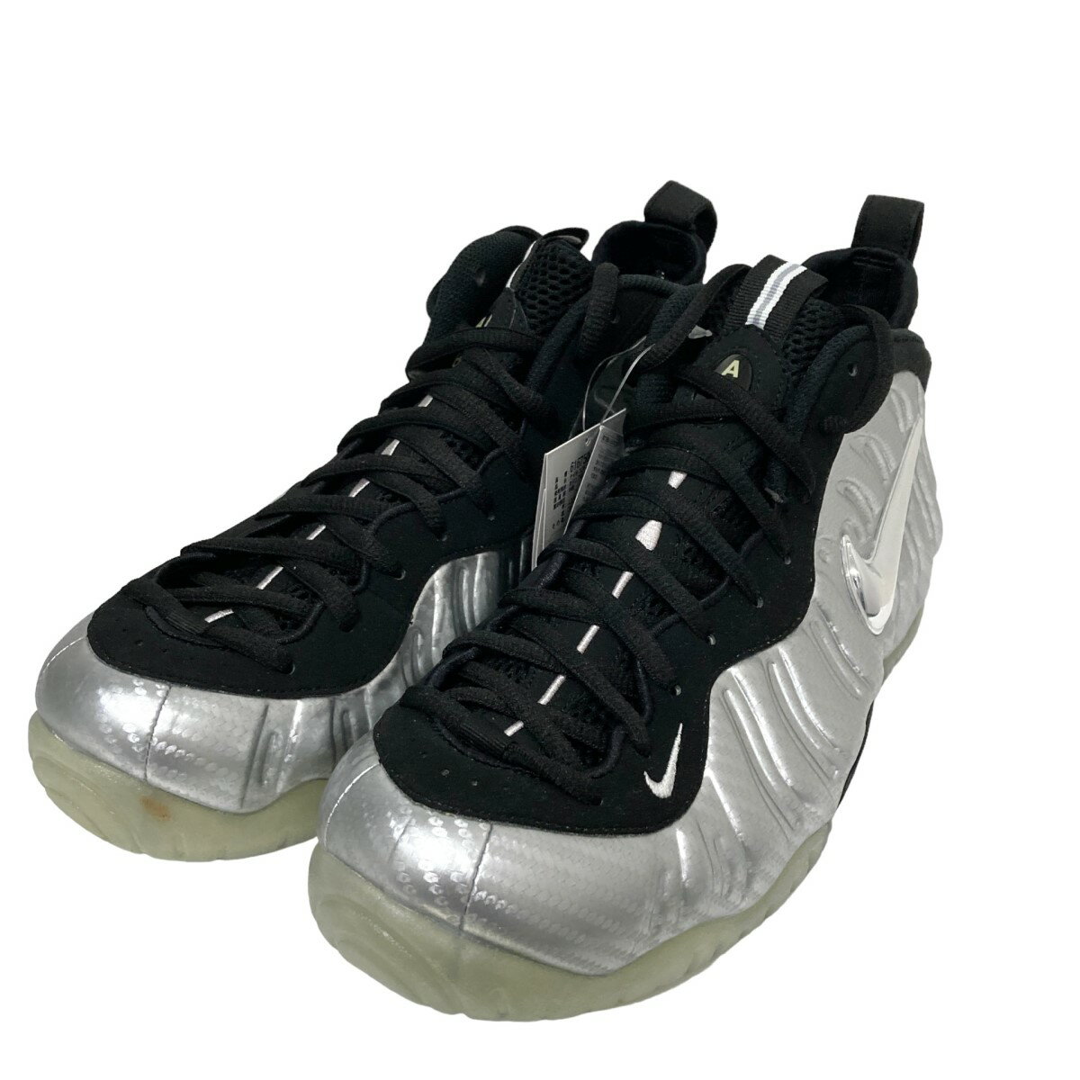 yÁzNIKE@AIR FOAMPOSITE PRO Xj[J[ 616750 004 Vo[ TCYF28D5cm y240424ziiCLj