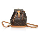 LOUIS VUITTON　モノグラム　ミニモンスリ リュックサック　M51137 モノグラム （ルイヴィトン）