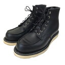 【中古】RED WING×FRAGMENT ｢Moc Toe 4679｣レースアップブーツ PPA-59000 ブラック サイズ：26．5 【250424】（レッドウィング×フラグメント）