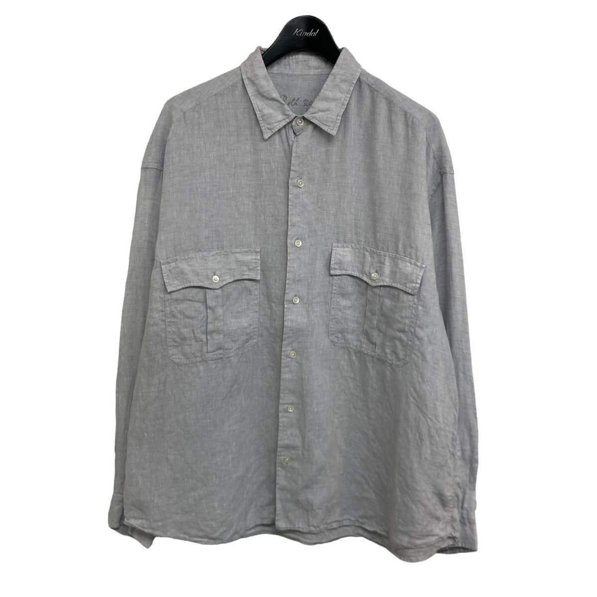 yÁzPorter ClassicuROLL UP LINEN SHIRTv M[J[lVc CgO[ TCYFL