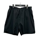 【中古】02DERIV DOTAIR BREATHBLE SHORTS ワイドショートパンツ ブラック サイズ：XL 【240424】（ツーディライブ）