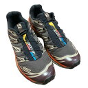 【中古】SALOMON 「XT-6 ADVANCED」スニーカー ブラウン サイズ：28．5 【250424】（サロモン）