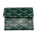 【中古】GOYARD　マリニーウォレット コインケース／CRN020239 グリーン 【240424】（ゴヤール）の商品画像