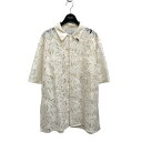 yÁzMIKAGE SHIN@Pearl Button Lace Shirt Vc 23SS-0405 zCg TCYF2 y260424zi~JQVj