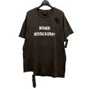 【中古】NUMBER (N)INE　反戦Give期Tシャツ ブラウン 