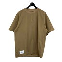 【中古】WTAPS 2021SS 「SMOCK SS COPO RIPSTOP COOLMAX」 Tシャツ ベージュ サイズ：3 【260424】（ダブルタップス）