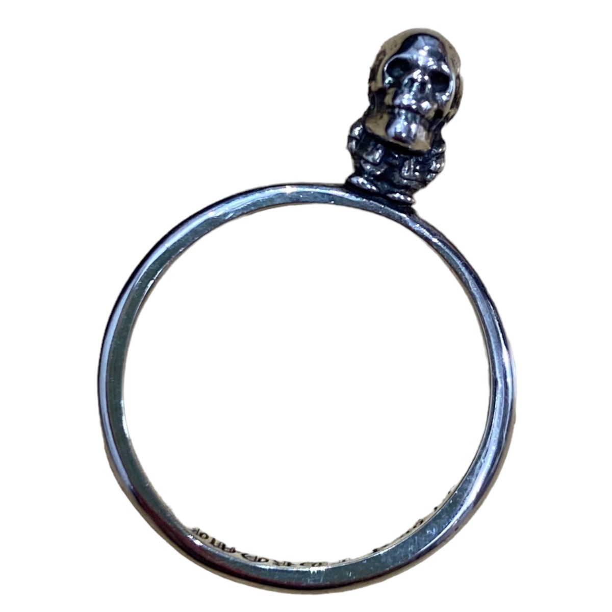 【中古】CHROME HEARTS　｢BUBBLGM FOTI｣ バブルガムリング シルバー サイズ：12号 【260424】（クロムハーツ）