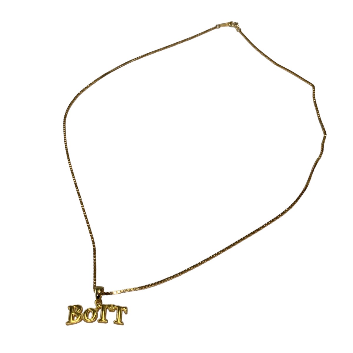 【中古】BoTT　OG Logo Necklace ゴールド 【020524】（ボット）