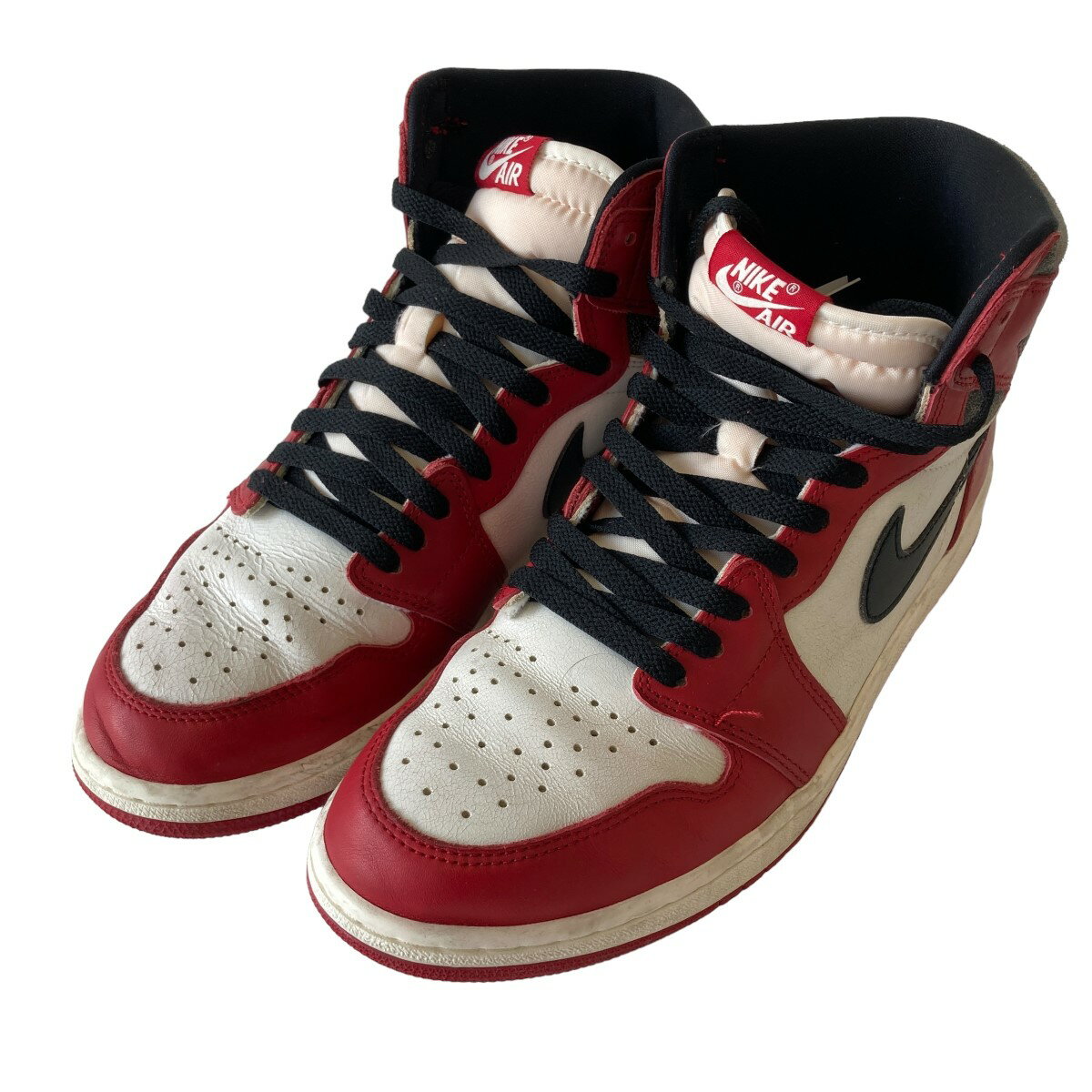 【中古】NIKE　Air Jordan1High OG Lost ＆ Found Chicago レッド×ブラック サイズ：28．5 【010524】（ナイキ）