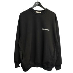 【中古】COOTIE PRODUCTIONS　「Dry Tech Sweat Crew」 クルーネックスウェット ブラック サイズ：M 【010524】（クーティープロダクションズ）