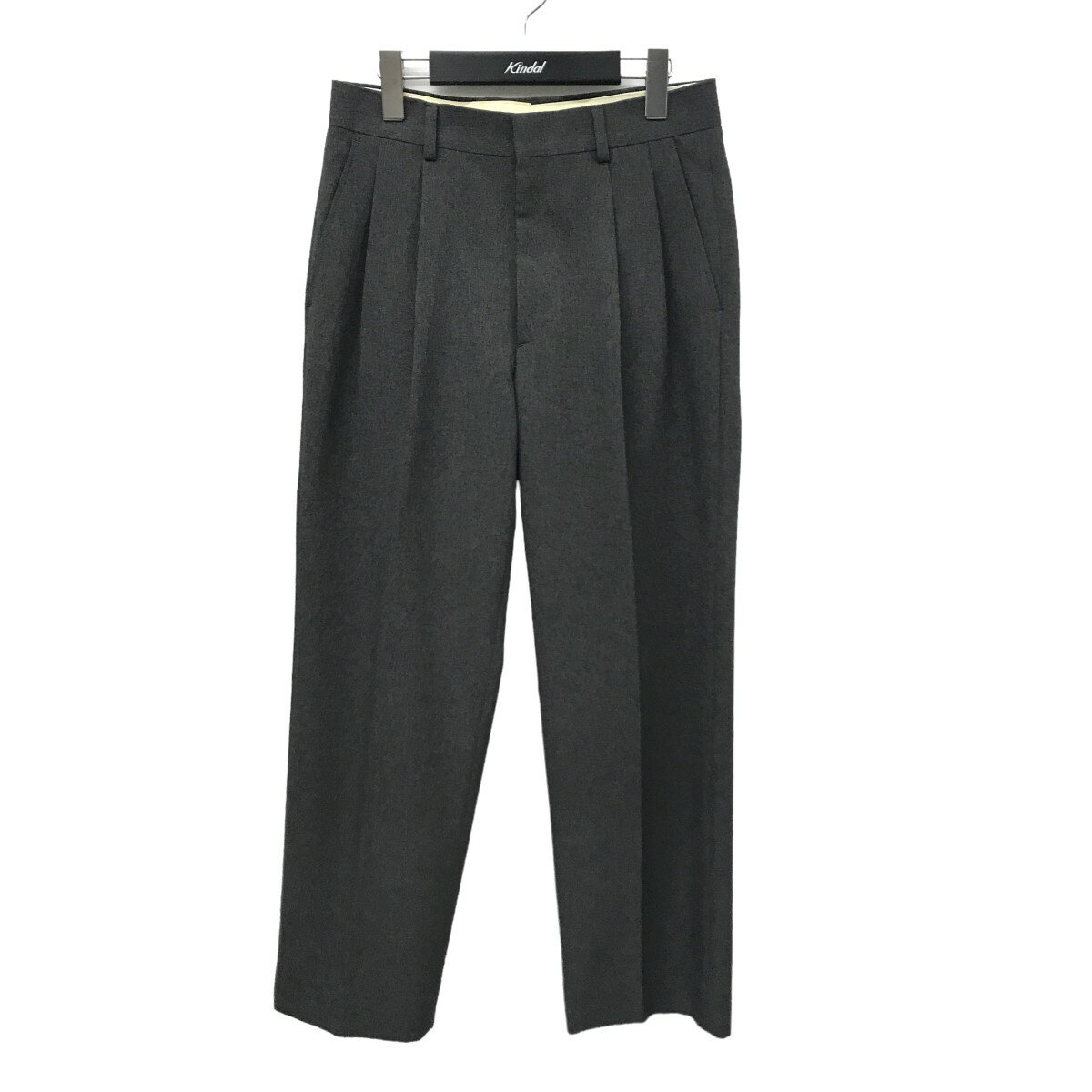 【中古】THE SHINZONE　CHRYSLER PANTS 2タックスラックス 21AMSPA01 グレー サイズ：32 【020524】（ザ シンゾーン）