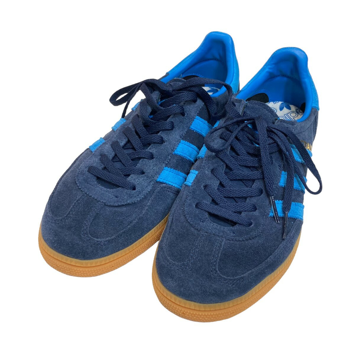 【中古】adidas　｢HANDBALL SPEZIAL｣ローカットスニーカー IE5895 ネイビー サイズ：25．5cm 【030524】（アディダス）