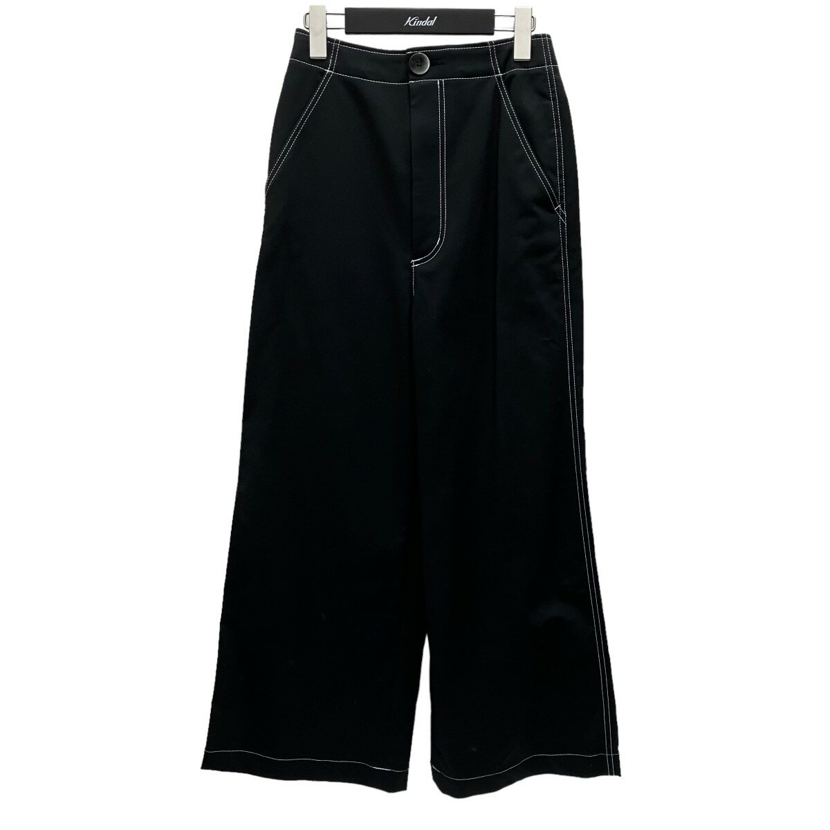 nagonstans　daily work trousers 470HS831-0330 ブラック サイズ：S （ナゴンスタンス）