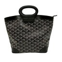 【中古】GOYARD　ベルーガPM　トートバッグ ブラック 【050524】（ゴヤール）