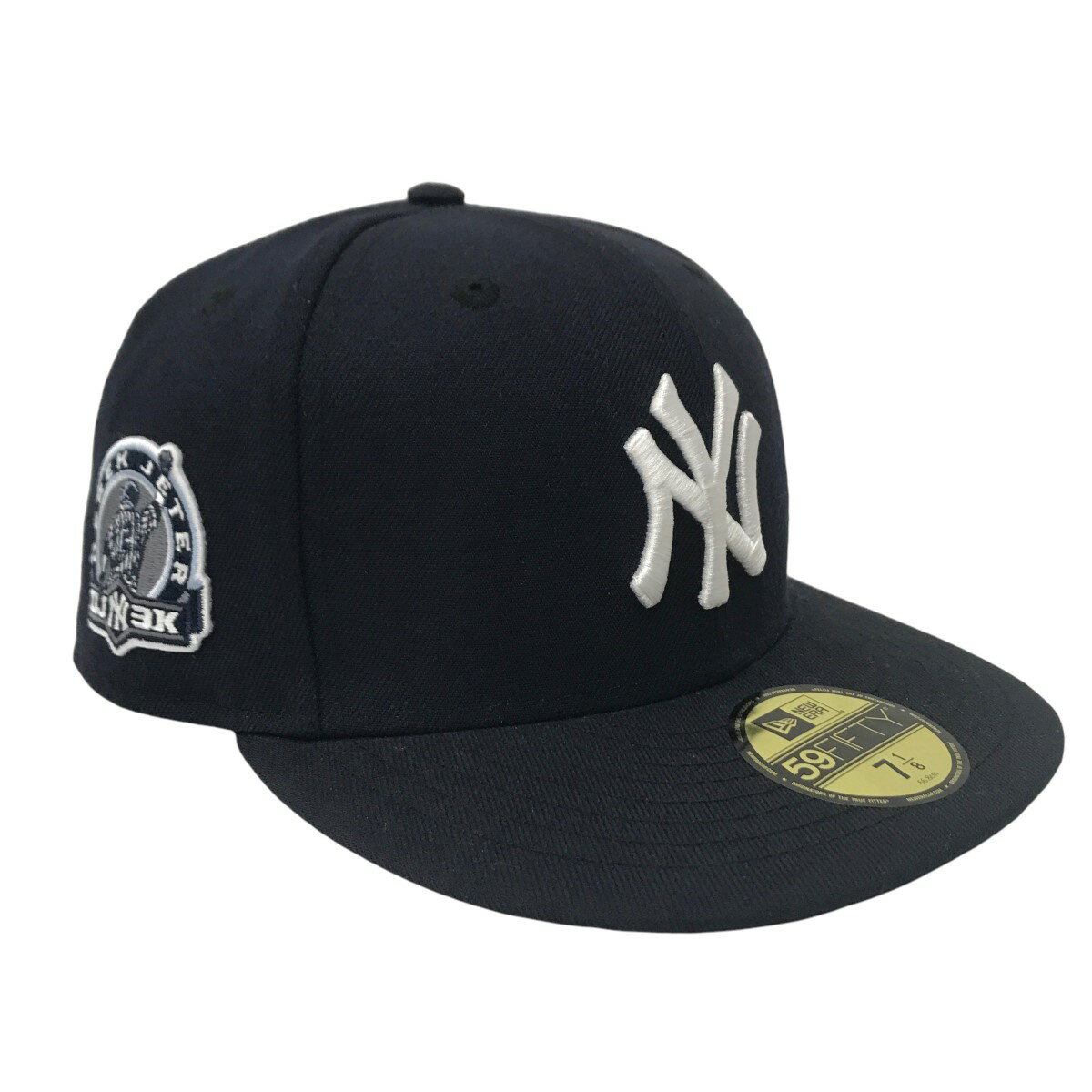 【中古】New Era　MLB デレク・ジーター キャップ ベースボールキャップ ネイビー サイズ：7 1/8 【050524】（ニューエラ）