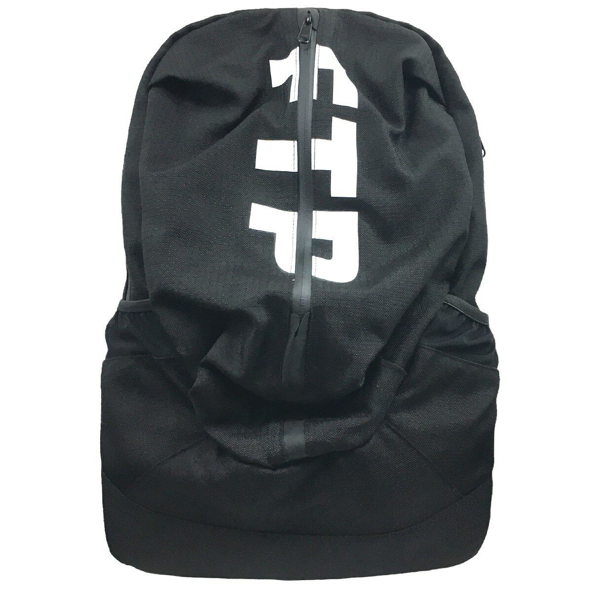 yÁzFTP (FUCK THE POPULATION)@Center ZIP Logo Backpack Z^[ Wbv S obNpbN bN ubN y060524ziGteB[s[ (t@bNU|s[V)j