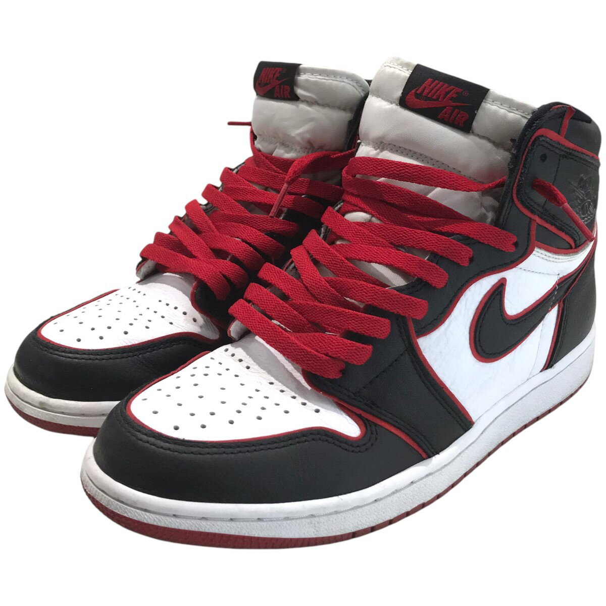 yÁzNIKE@uAIR JORDAN 1 RETRO HIGH OG Blood linev nCJbgXj[J[ 555088 062 ubN~Wbh TCYF27.5cm y080524ziiCLj