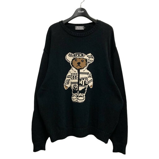 【中古】hystericsTEDDYジャカードセーター 02233NS06 ブラック サイズ:L【価格見直し】 【中古】hystericsTEDDYジャカードセーター 02233NS06 ブラック サイズ:L【価格見直し】
