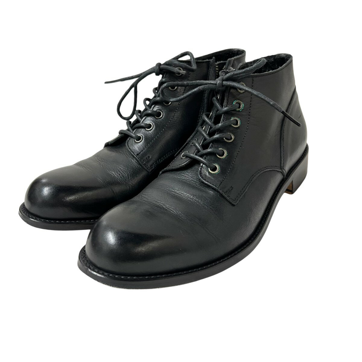 yÁzPADRONE@CHUKKA BOOTS with SIDE ZIP PU7358-1205 ubN TCYF41 y080524ziph[lj