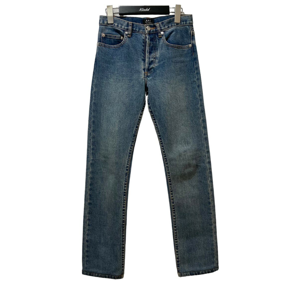 【中古】A.P.C.NEW STANDARD デニムパンツ インディゴ サイズ:24【価格見直し】