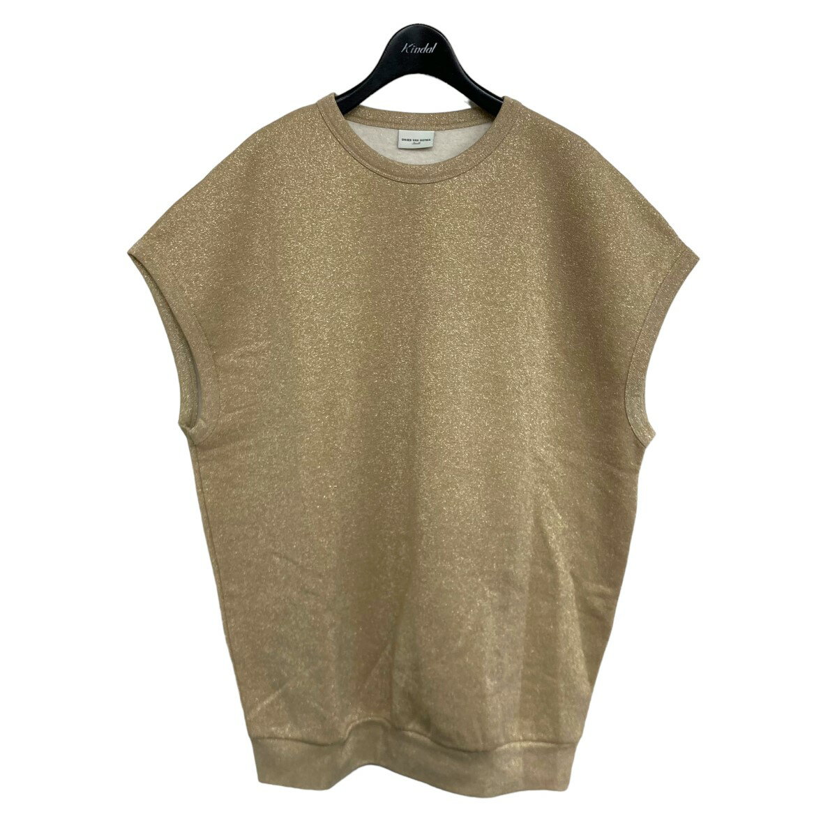 【中古】DRIES VAN NOTEN　ノースリーブスウェット 2106320 ベージュ サイズ：S 【150524】（ドリスヴァンノッテン）