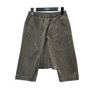 【中古】COMME des GARCONS COMME des GARCONSサルエルハーフパンツ RG-P026 ベージュ サイズ:XS【価格見直し】