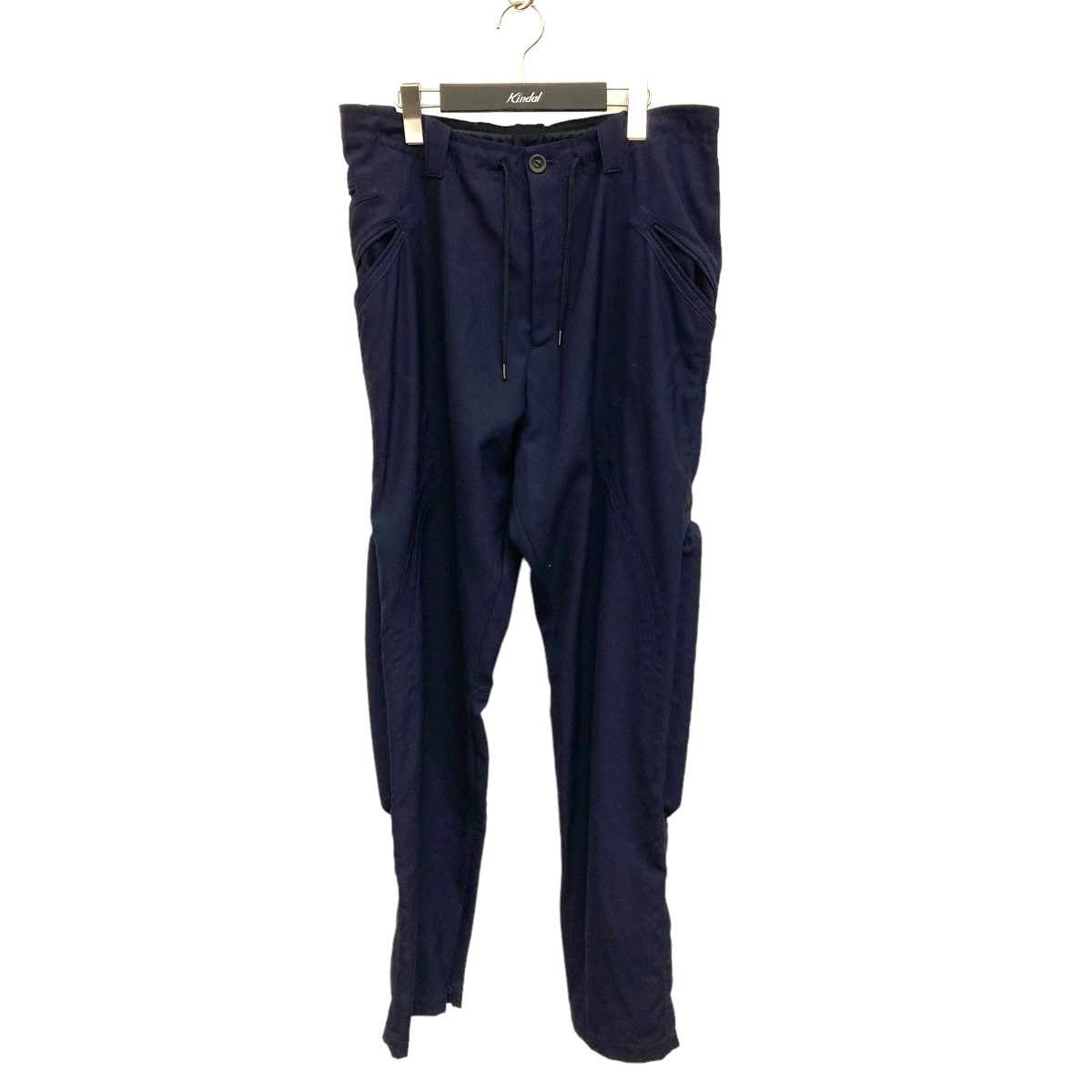 【中古】Kiko Kostadinov22SS パンツ ネイビー サイズ:48【価格見直し】