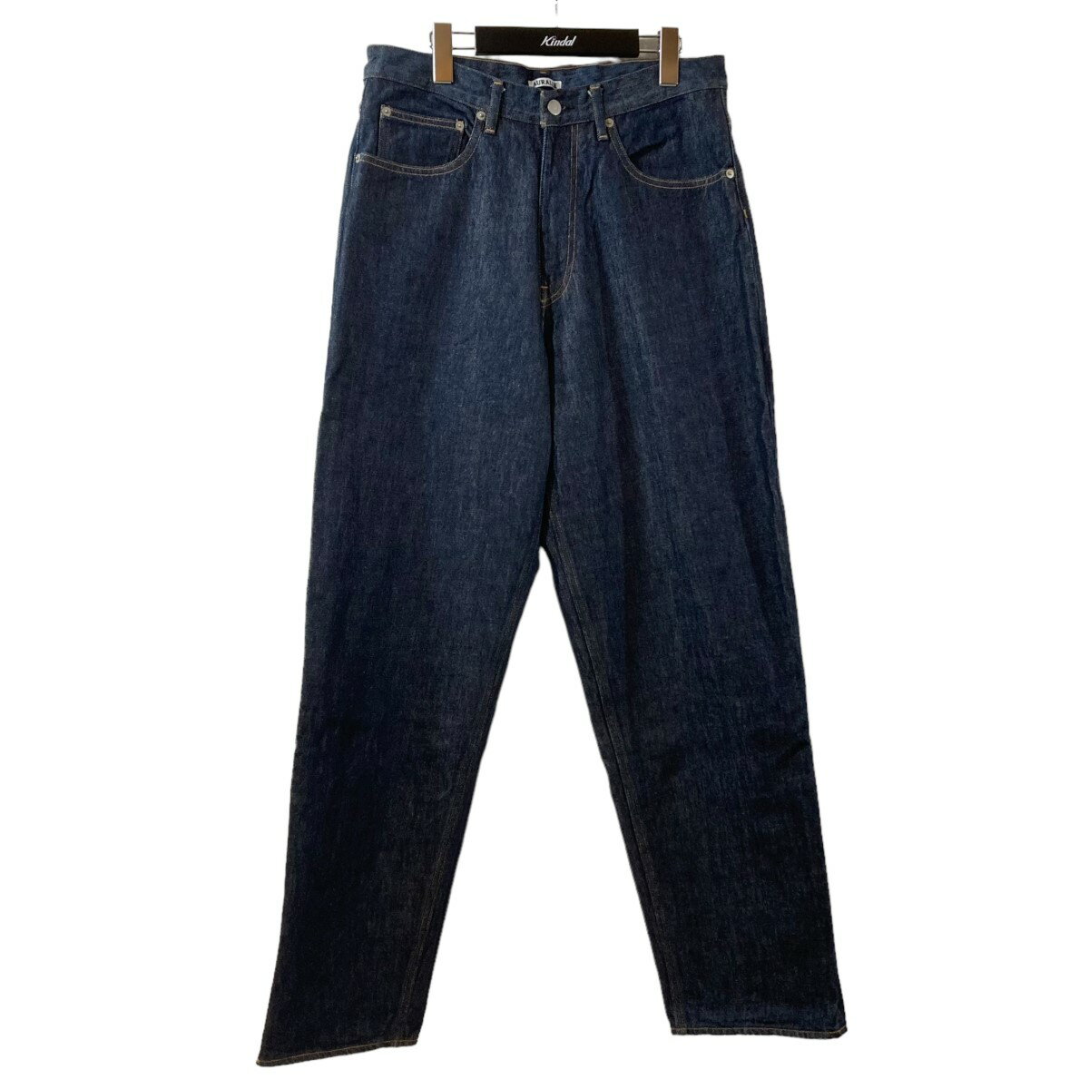 楽天ブランド古着のカインドオル【中古】AURALEE　HARD TWIST DENIM WIDE PANTS デニムパンツ A00903DM インディゴ サイズ：W32 【230524】（オーラリー）